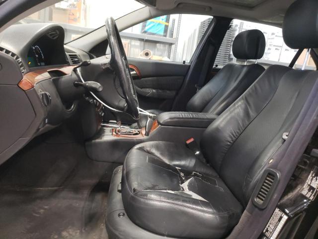 WDBNG83J54A423062 - 2004 MERCEDES-BENZ S 430 4MATIC BLACK photo 7