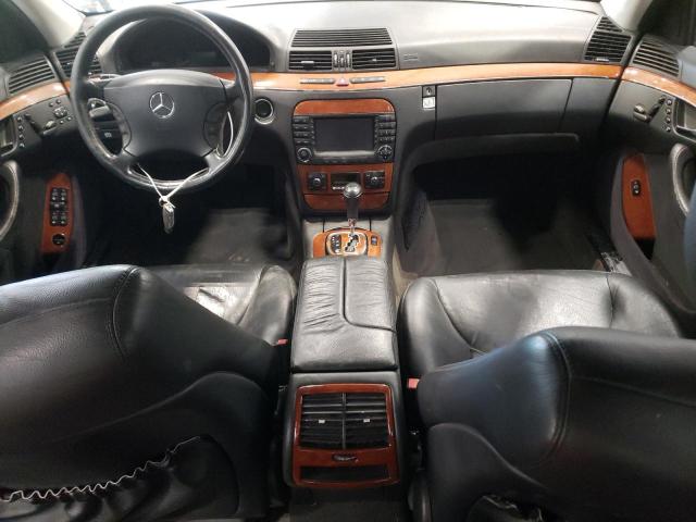 WDBNG83J54A423062 - 2004 MERCEDES-BENZ S 430 4MATIC BLACK photo 8