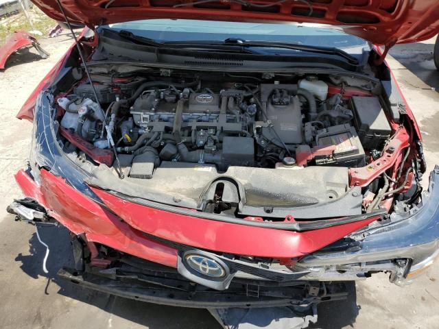 JTDEAMDE3MJ005273 - 2021 TOYOTA COROLLA LE RED photo 11