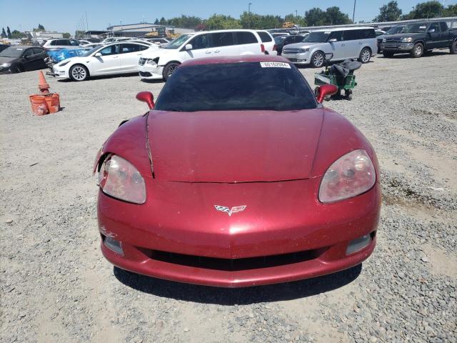 1G1YY25W785114251 - 2008 CHEVROLET CORVETTE RED photo 5