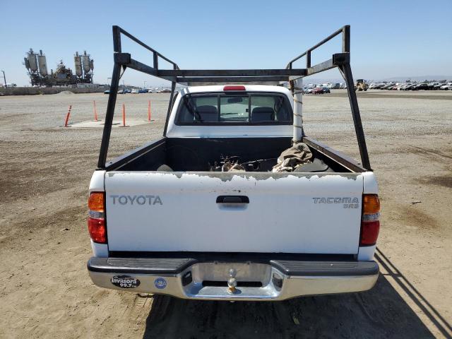 5TEVL52N12Z881703 - 2002 TOYOTA TACOMA XTRACAB WHITE photo 6