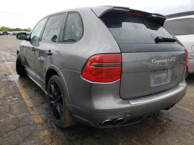 WP1AD29P99LA61264 - 2009 PORSCHE CAYENNE GTS GRAY photo 3