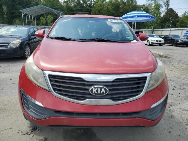 KNDPB3A27D7490556 - 2013 KIA SPORTAGE BASE RED photo 5