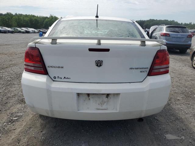 1B3LC56D59N546399 - 2009 DODGE AVENGER SXT WHITE photo 6