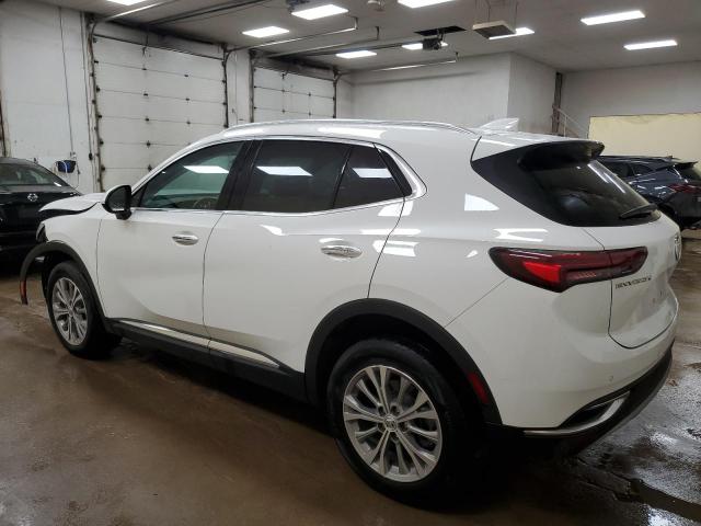 LRBAZLR42ND071345 - 2022 BUICK ENVISION PREFERRED WHITE photo 2