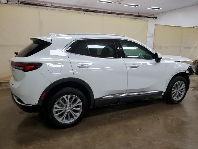 LRBAZLR42ND071345 - 2022 BUICK ENVISION PREFERRED WHITE photo 3