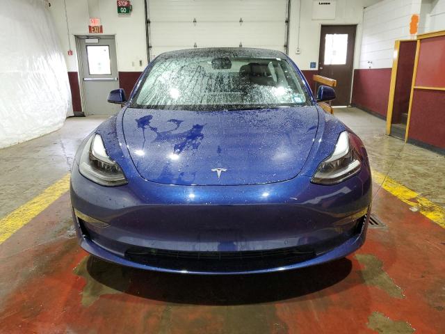 5YJ3E1EA9NF192095 - 2022 TESLA MODEL 3 BLUE photo 5