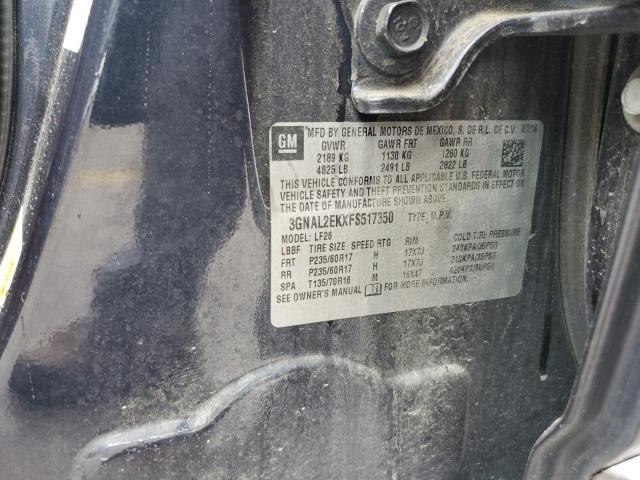 3GNAL2EKXFS517350 - 2015 CHEVROLET CAPTIVA LS 蓝色 照片 13