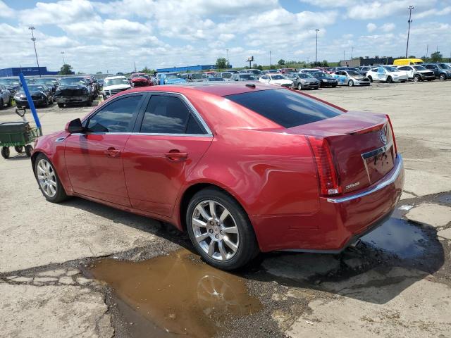 1G6DT57V380145300 - 2008 CADILLAC CTS HI FEATURE V6 RED photo 2