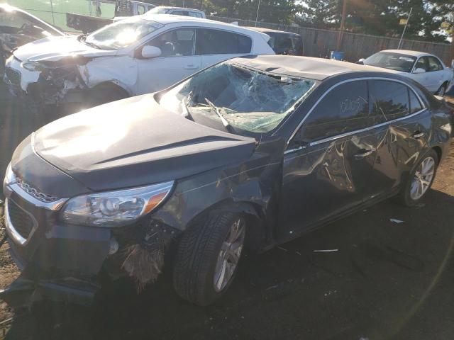 1G11H5SL4EF194871 - 2014 CHEVROLET MALIBU LTZ ნაცრისფერი ფოტო 9