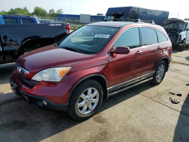 JHLRE48778C034239 - 2008 HONDA CR-V EXL RED photo 1