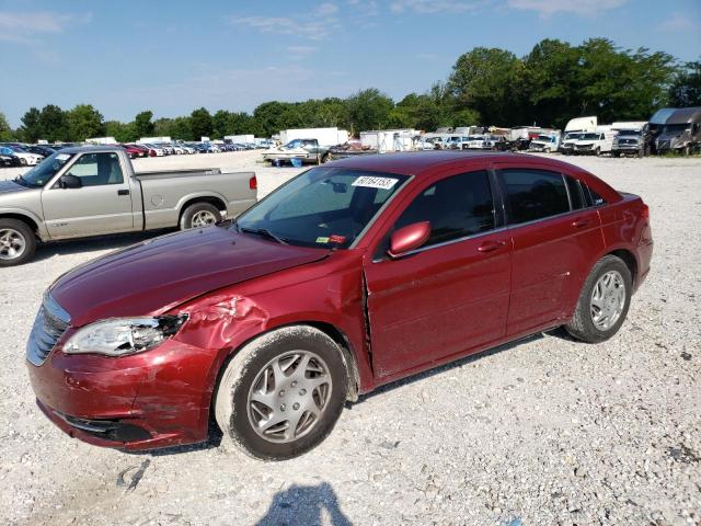 1C3CCBBB4DN713639 - 2013 CHRYSLER 200 TOURING RED photo 1