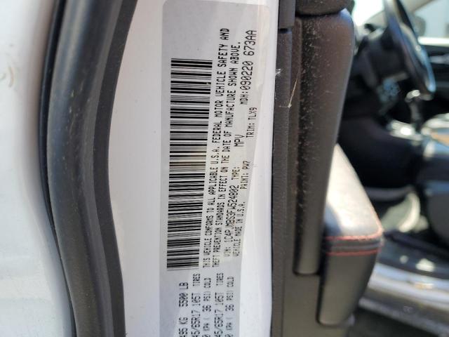 1C4PJMBS3FW524802 - 2015 JEEP CHEROKEE TRAILHAWK WHITE photo 12