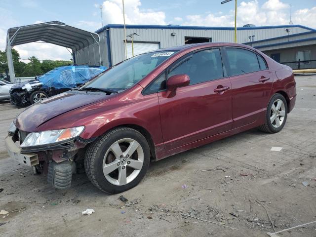 2HGFA16928H535696 - 2008 HONDA CIVIC EXL მუქწითელი ფოტო 1