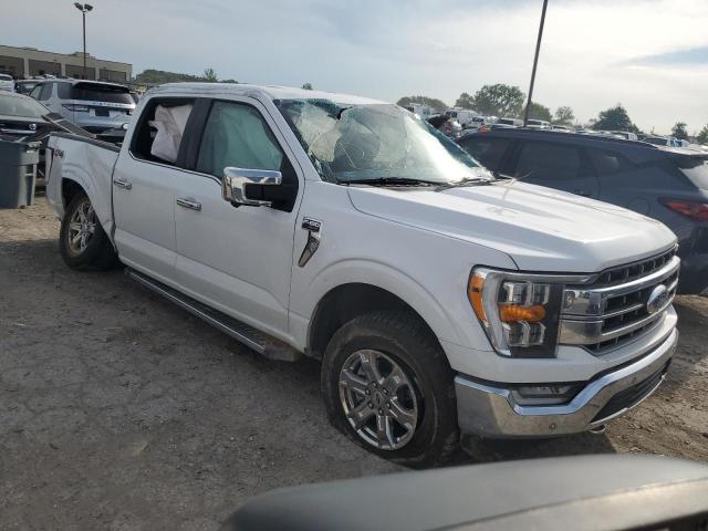 1FTFW1E52MKD85185 - 2021 FORD F150 SUPERCREW WHITE photo 4