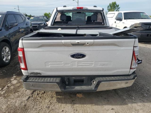 1FTFW1E52MKD85185 - 2021 FORD F150 SUPERCREW WHITE photo 6