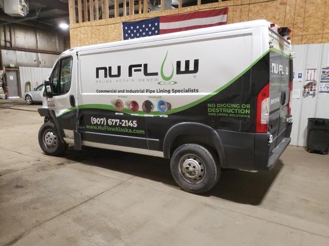 3C6TRVAG9JE100142 - 2018 RAM PROMASTER 1500 STANDARD WHITE photo 2