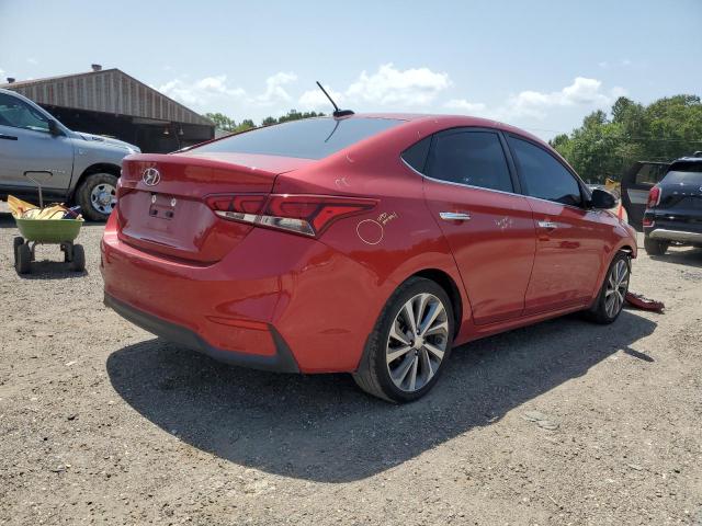 3KPC34A38JE023961 - 2018 HYUNDAI ACCENT LIMITED RED photo 3