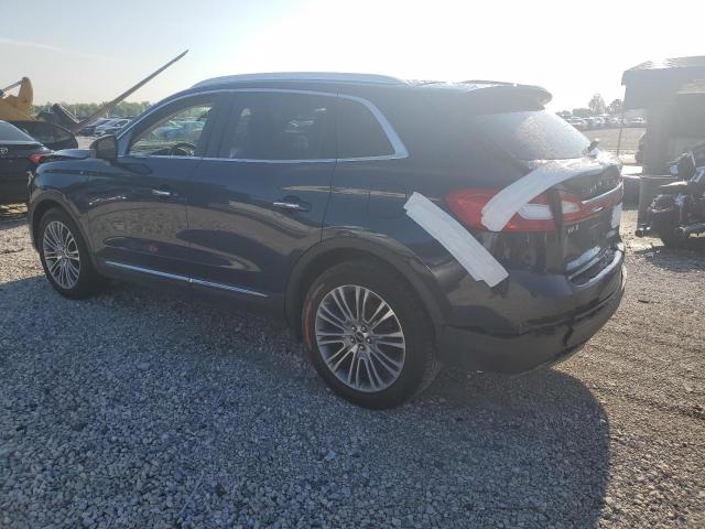 2LMPJ8LR8HBL40530 - 2017 LINCOLN MKX RESERVE أزرق صورة 2