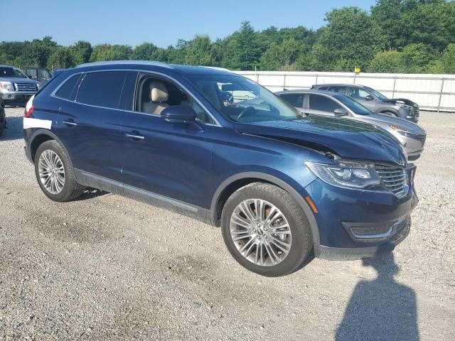 2LMPJ8LR8HBL40530 - 2017 LINCOLN MKX RESERVE أزرق صورة 4