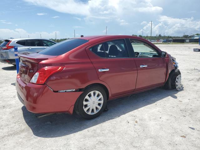 3N1CN7AP8FL928530 - 2015 NISSAN VERSA S RED photo 3