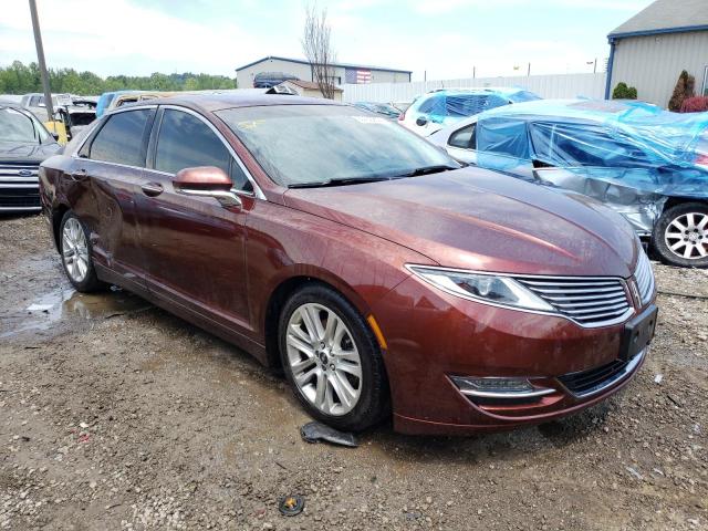 3LN6L2G96FR604657 - 2015 LINCOLN MKZ BURGUNDY photo 4