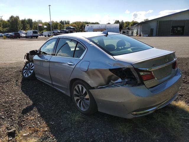 JHMCR6F3XHC009756 - 2017 HONDA ACCORD HYBRID SILVER photo 3