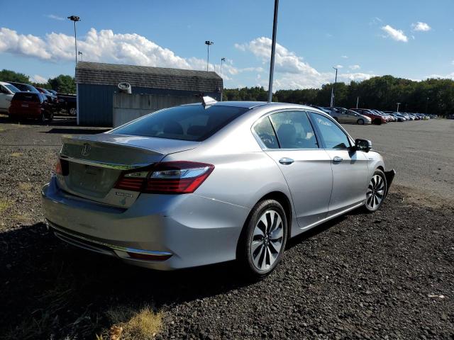 JHMCR6F3XHC009756 - 2017 HONDA ACCORD HYBRID SILVER photo 4