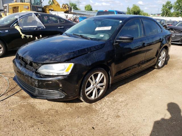 3VW2K7AJ3DM228173 - 2013 VOLKSWAGEN JETTA BASE 黑色 照片 1