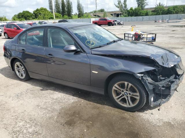 WBAVA33598P142956 - 2008 BMW 328 I GRAY photo 4