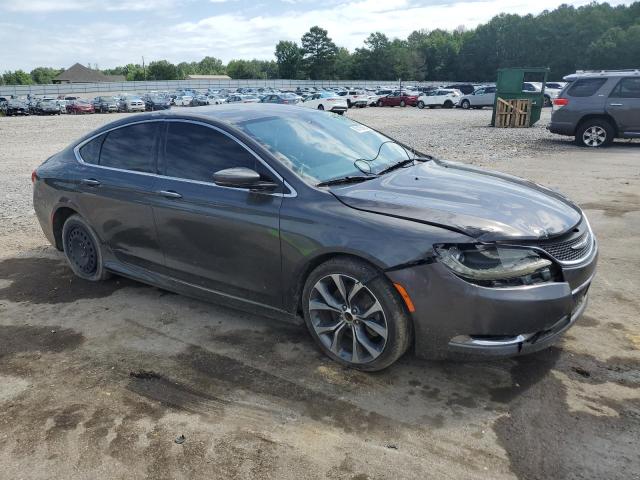 1C3CCCCB8FN555927 - 2015 CHRYSLER 200 C GRAY photo 4