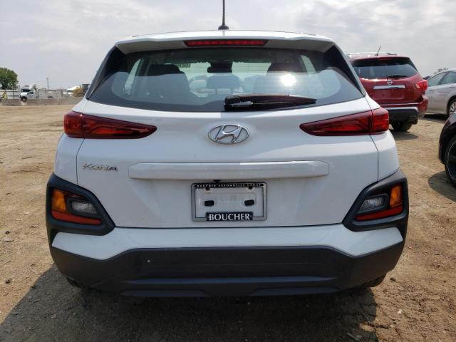 KM8K12AA3KU317576 - 2019 HYUNDAI KONA SE WHITE photo 6