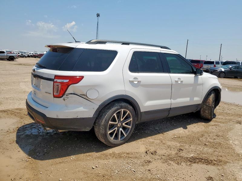1FM5K7D87FGA53721 - 2015 FORD EXPLORER XLT თეთრი ფოტო 3