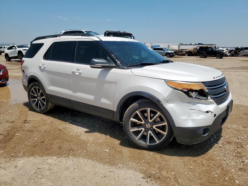 1FM5K7D87FGA53721 - 2015 FORD EXPLORER XLT თეთრი ფოტო 4