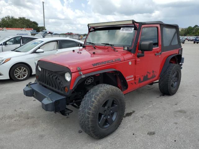 1J4AA2D14AL106638 - 2010 JEEP WRANGLER SPORT RED photo 1