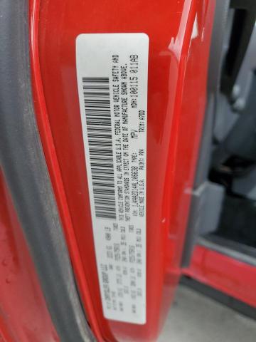 1J4AA2D14AL106638 - 2010 JEEP WRANGLER SPORT RED photo 12