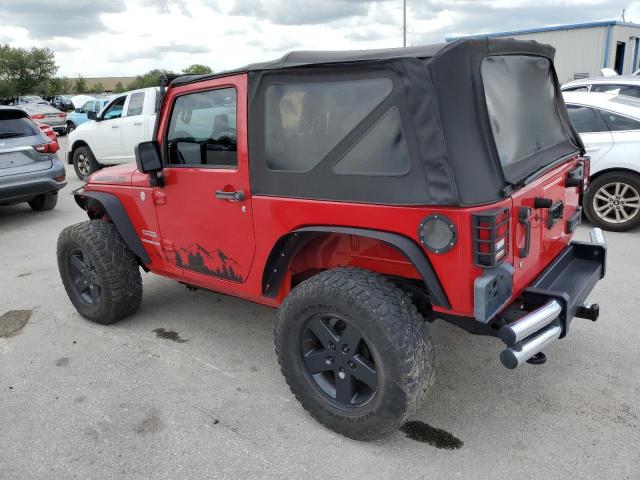 1J4AA2D14AL106638 - 2010 JEEP WRANGLER SPORT RED photo 2