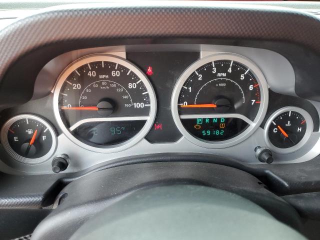 1J4AA2D14AL106638 - 2010 JEEP WRANGLER SPORT RED photo 9