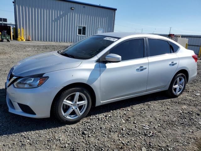 3N1AB7AP7JY253586 - 2018 NISSAN SENTRA S SILVER photo 1