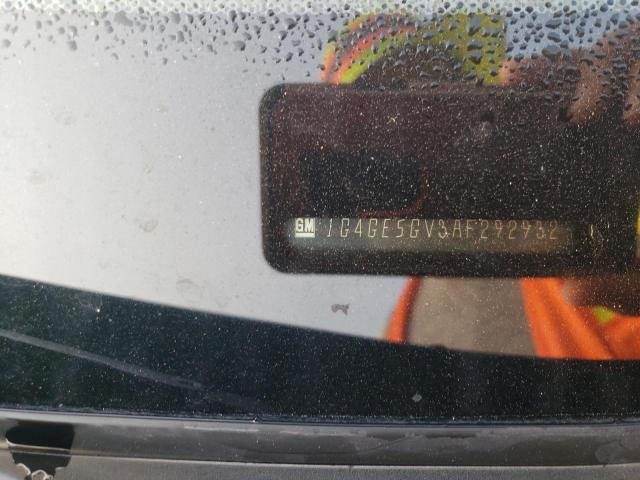 1G4GE5GV3AF292932 - 2010 BUICK LACROSSE CXS 黑色 照片 12