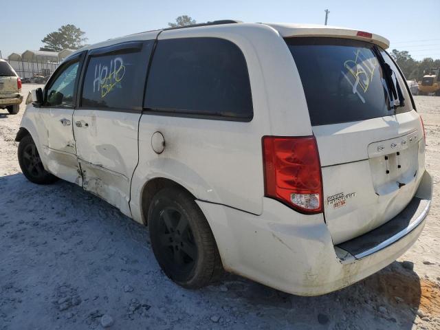 2C4RDGCG2DR528728 - 2013 DODGE GRAND CARA WHITE photo 3