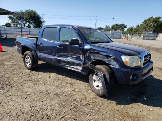 5TEJU62N05Z124166 - 2005 TOYOTA TACOMA DOUBLE CAB PRERUNNER BLUE photo 4