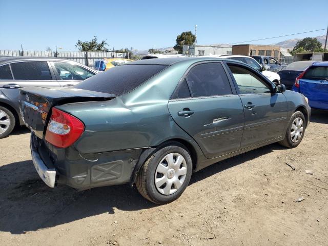 4T1BE32K14U299115 - 2004 TOYOTA CAMRY LE GREEN photo 3