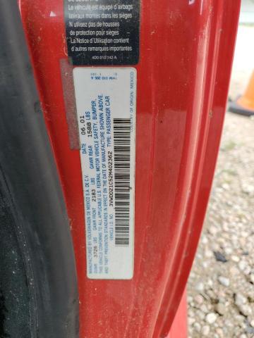 3VWDD21C52M402362 - 2002 VOLKSWAGEN NEW BEETLE GLX 红色 照片 12