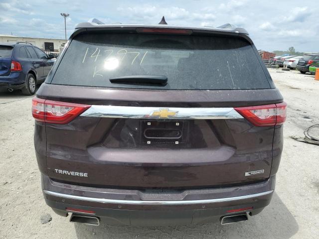 1GNERKKW5JJ142971 - 2018 CHEVROLET TRAVERSE PREMIER PURPLE photo 6