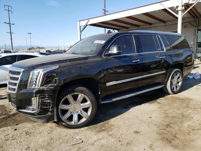 1GYS4JKJ4GR218676 - 2016 CADILLAC ESCALADE ESV PREMIUM BLACK photo 1