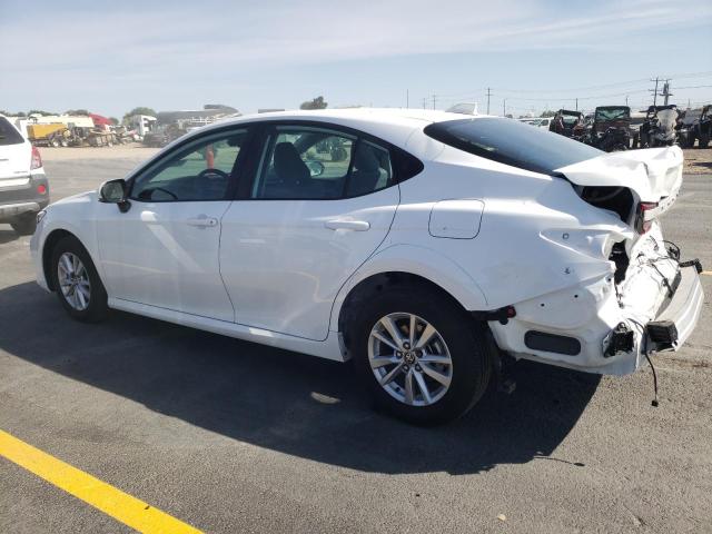 4T1DBADK3SU501243 - 2025 TOYOTA CAMRY XSE WHITE photo 2