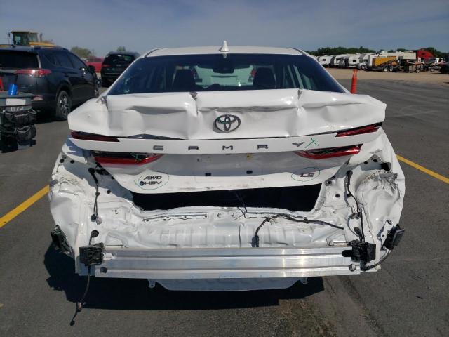 4T1DBADK3SU501243 - 2025 TOYOTA CAMRY XSE WHITE photo 6