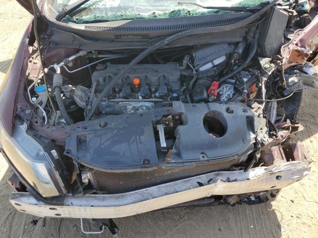 2HGFB2F98DH527681 - 2013 HONDA CIVIC EXL BURGUNDY photo 11
