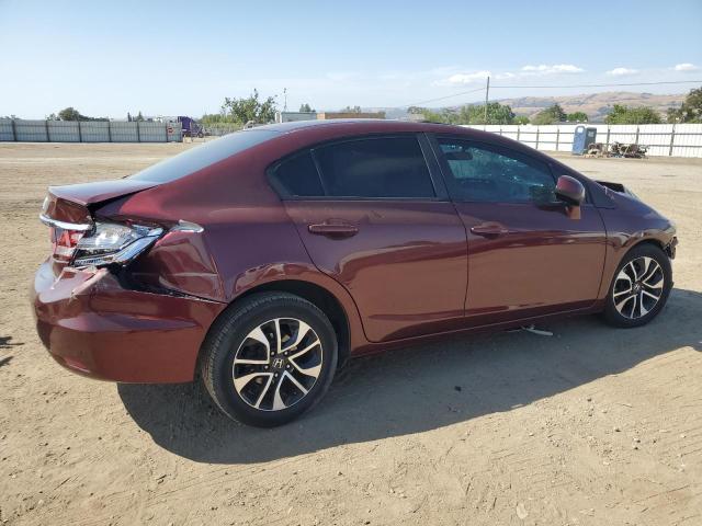 2HGFB2F98DH527681 - 2013 HONDA CIVIC EXL BURGUNDY photo 3